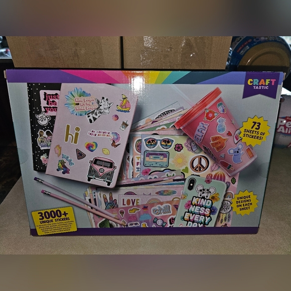 Sticker Palooza - Colorful Kids Sticker Set - Picture 2 of 2